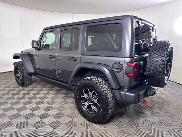 2019 Granite Crystal Metallic Clearcoat Jeep Wrangler Unlimited Rubicon 4X4 SUV