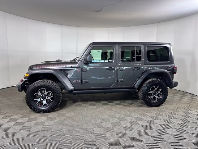 2019 Granite Crystal Metallic Clearcoat Jeep Wrangler Unlimited Rubicon 4X4 SUV