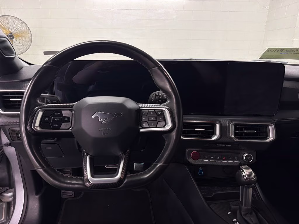 2024 Iconic Silver Metallic Ford Mustang EcoBoost Premium RWD Convertible