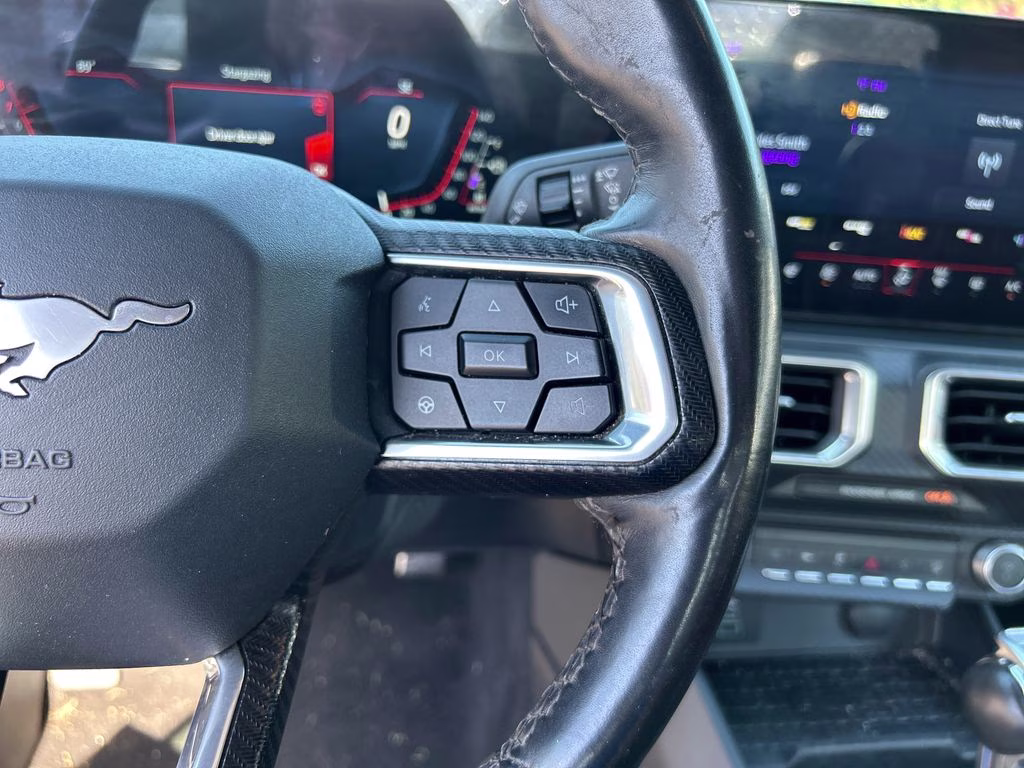 2024 Shadow Black Ford Mustang EcoBoost Premium RWD Convertible