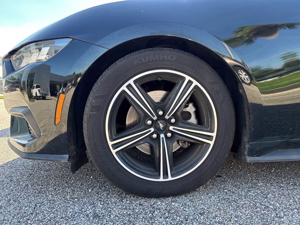 2024 Shadow Black Ford Mustang EcoBoost Premium RWD Convertible