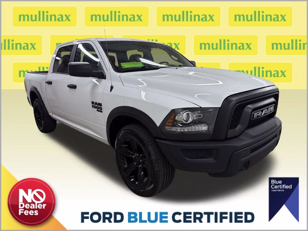 2024 Bright White Clearcoat Ram 1500 Classic Warlock RWD Truck