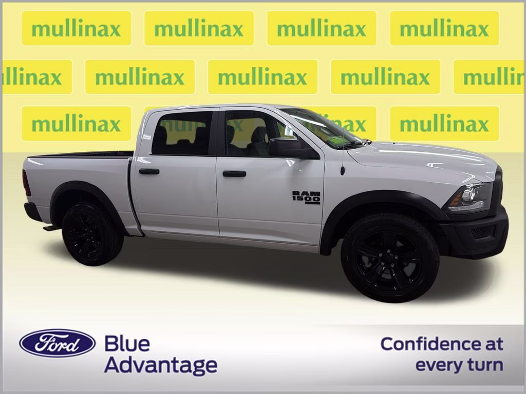 2024 Bright White Clearcoat Ram 1500 Classic Warlock RWD Truck