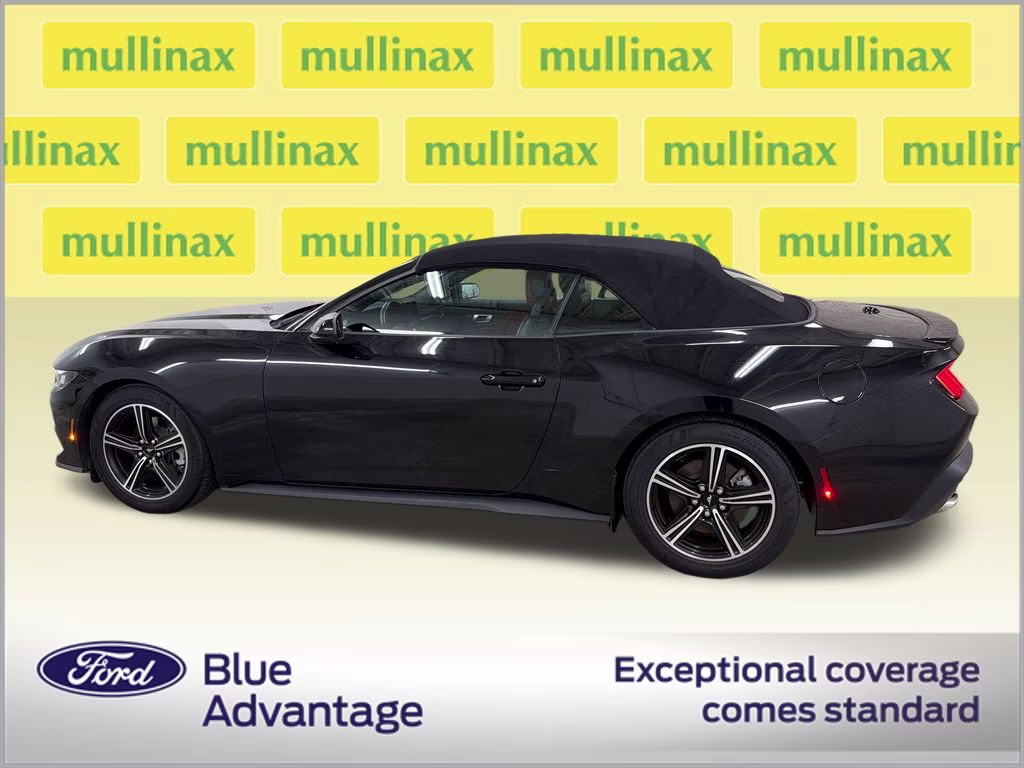 2024 Shadow Black Ford Mustang EcoBoost Premium RWD Convertible