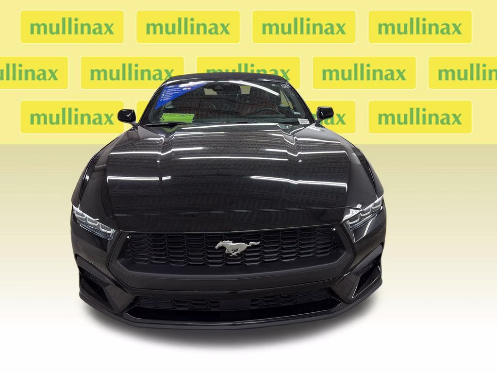2024 Shadow Black Ford Mustang EcoBoost Premium RWD Convertible