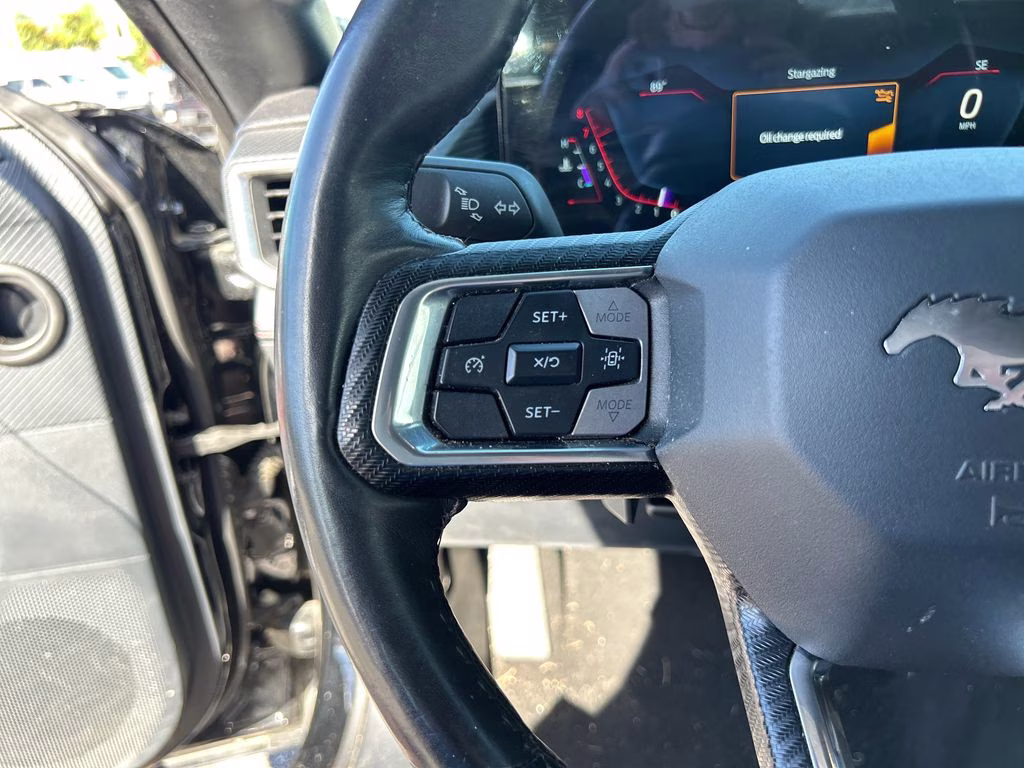 2024 Shadow Black Ford Mustang EcoBoost Premium RWD Convertible