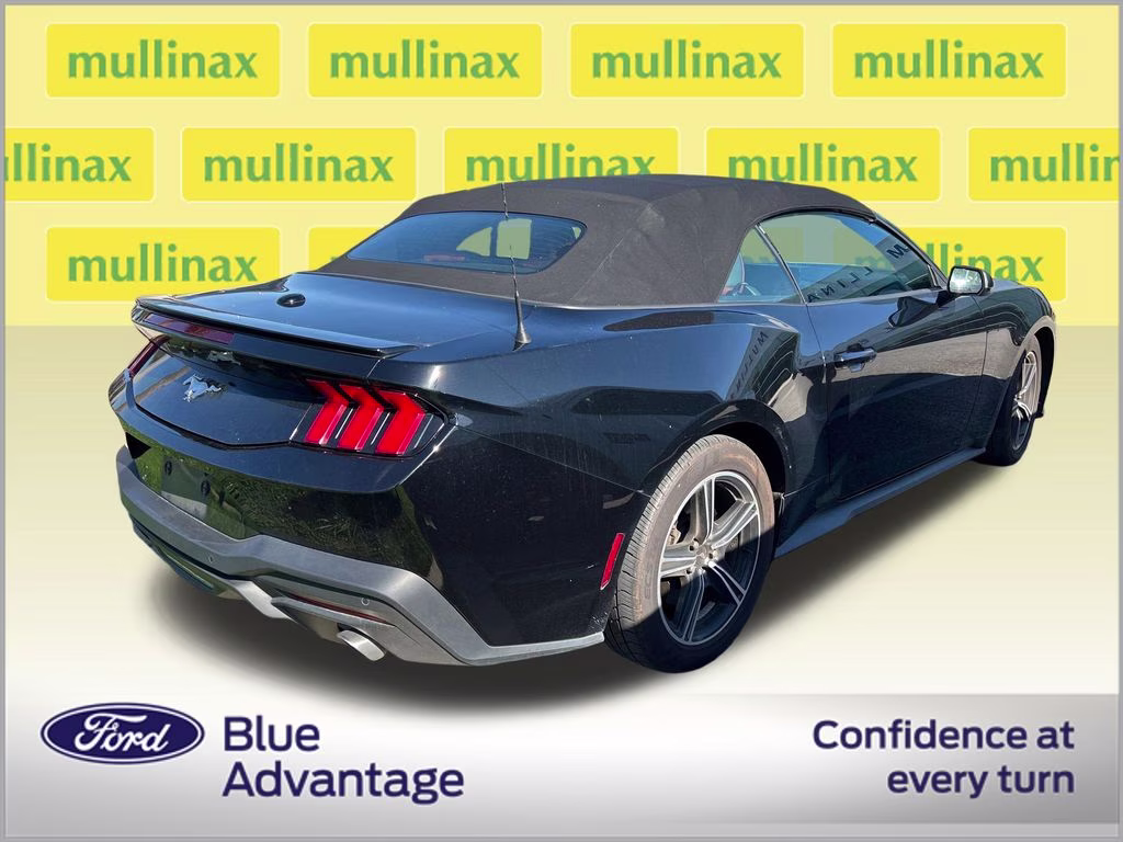 2024 Shadow Black Ford Mustang EcoBoost Premium RWD Convertible