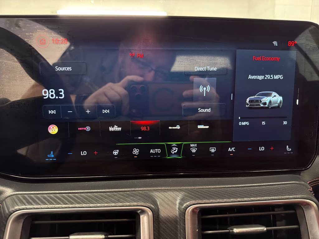2024 Shadow Black Ford Mustang EcoBoost Premium RWD Convertible