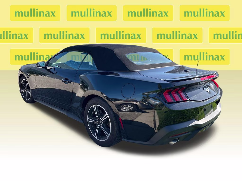 2024 Shadow Black Ford Mustang EcoBoost Premium RWD Convertible