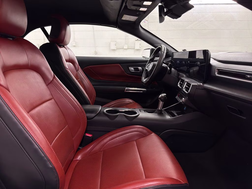 2024 Shadow Black Ford Mustang EcoBoost Premium RWD Convertible