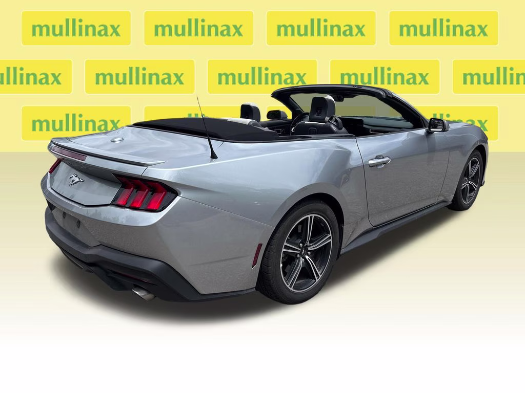 2024 Iconic Silver Metallic Ford Mustang EcoBoost Premium RWD Convertible