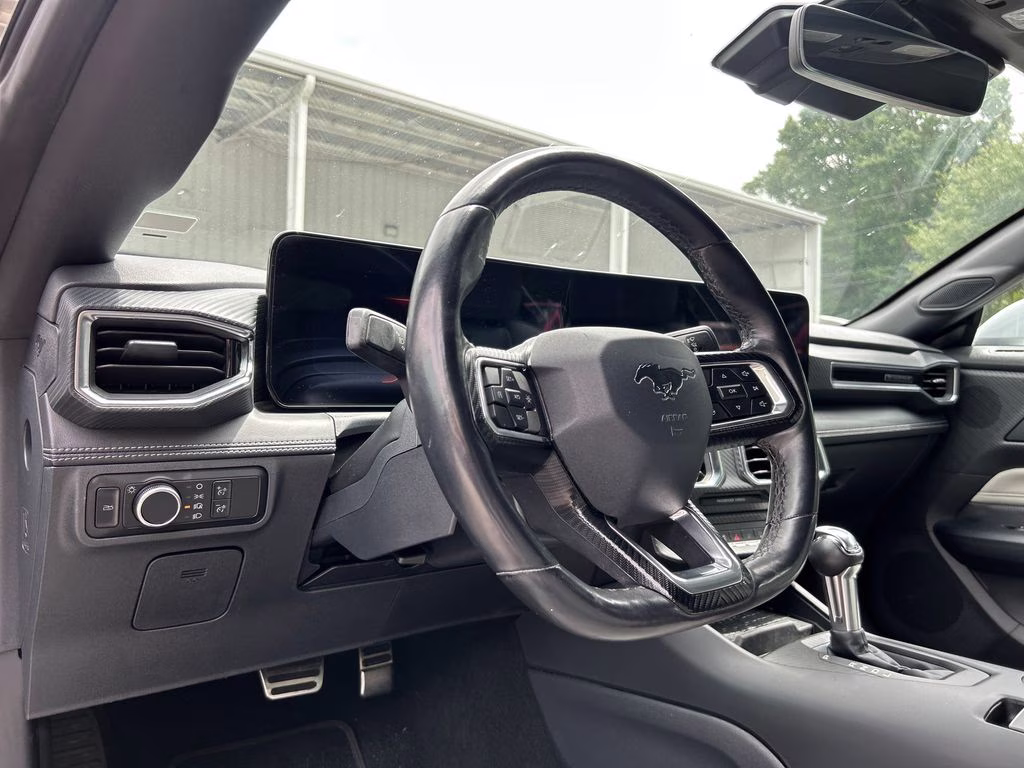 2024 Iconic Silver Metallic Ford Mustang EcoBoost Premium RWD Convertible