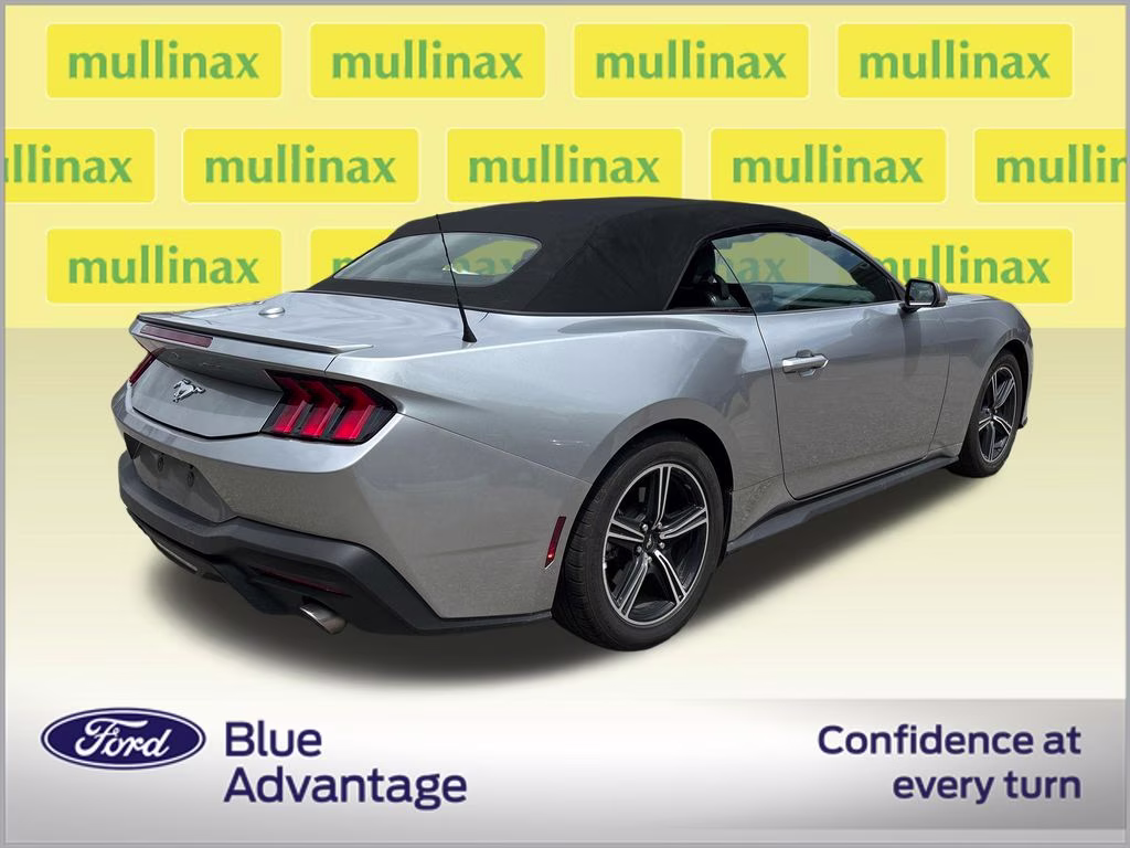 2024 Iconic Silver Metallic Ford Mustang EcoBoost Premium RWD Convertible
