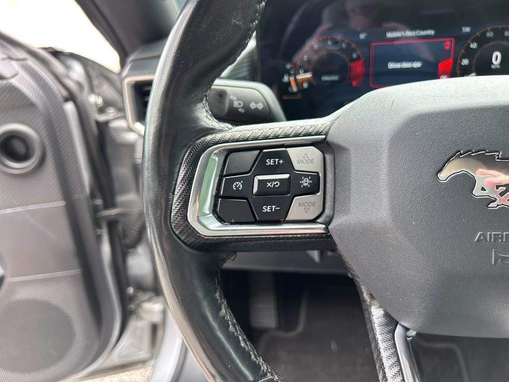 2024 Iconic Silver Metallic Ford Mustang EcoBoost Premium RWD Convertible