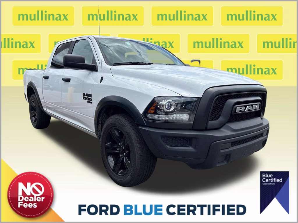 2024 Bright White Clearcoat Ram 1500 Classic Warlock RWD Truck