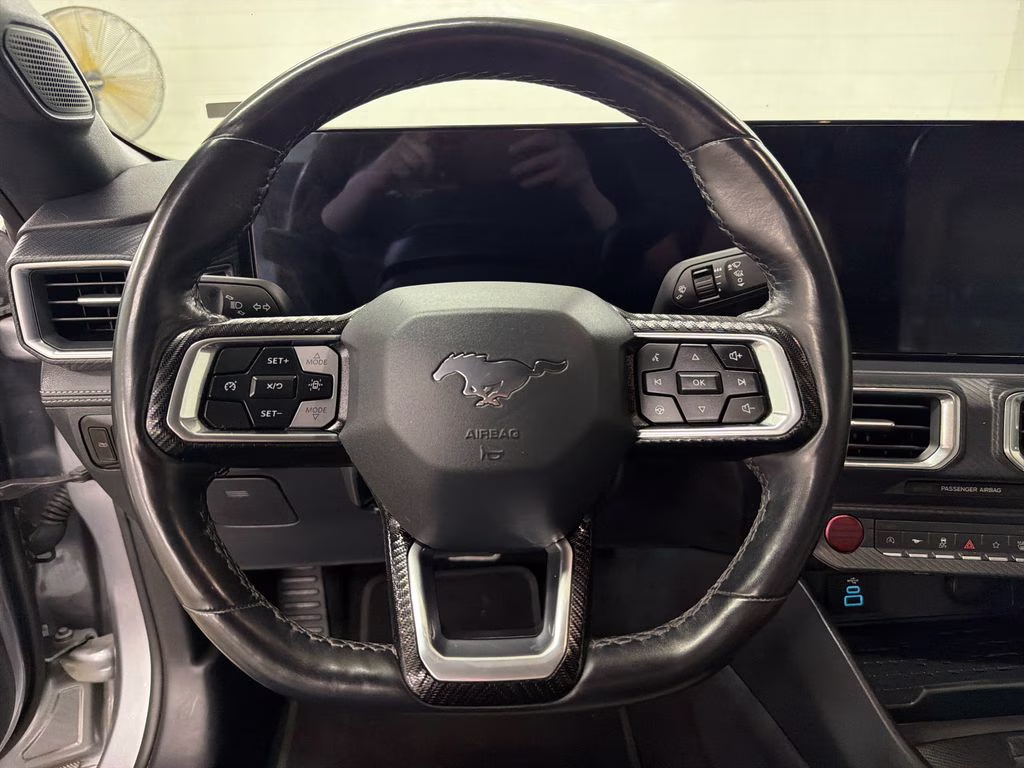 2024 Iconic Silver Metallic Ford Mustang EcoBoost Premium RWD Convertible