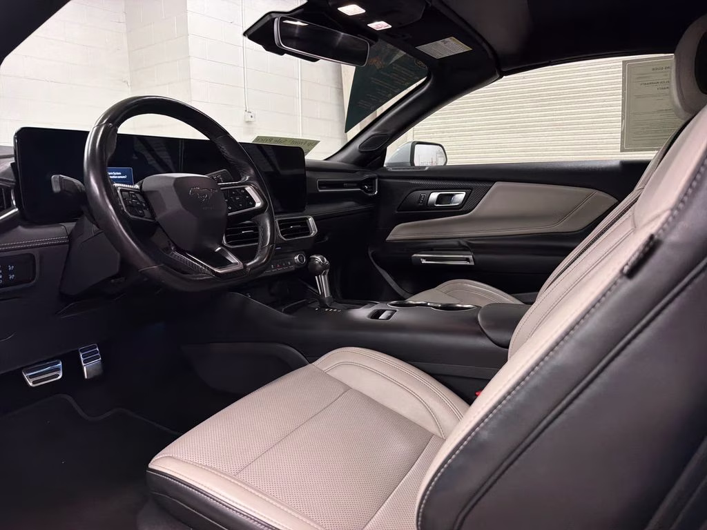 2024 Iconic Silver Metallic Ford Mustang EcoBoost Premium RWD Convertible