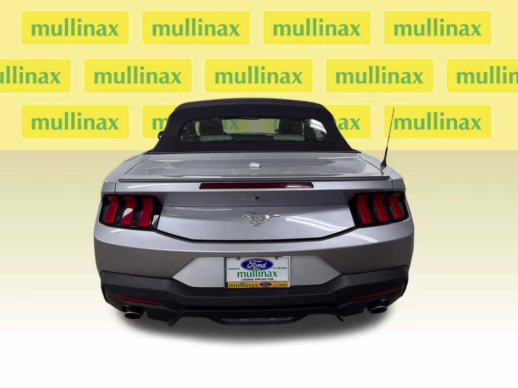 2024 Iconic Silver Metallic Ford Mustang EcoBoost Premium RWD Convertible