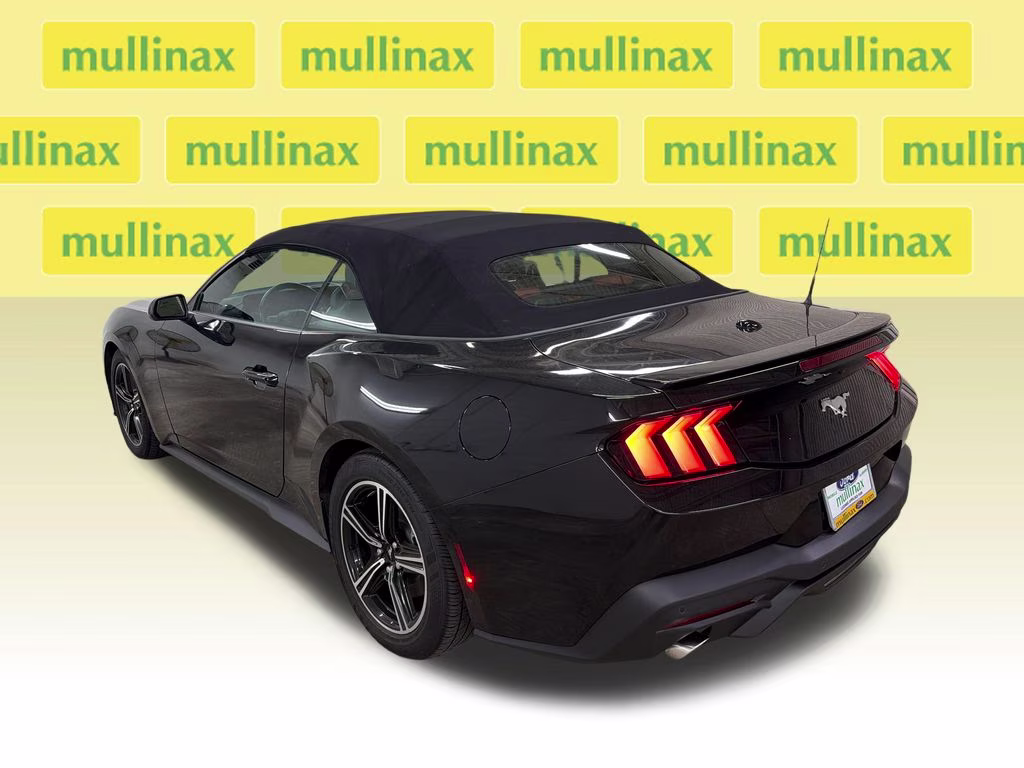 2024 Shadow Black Ford Mustang EcoBoost Premium RWD Convertible