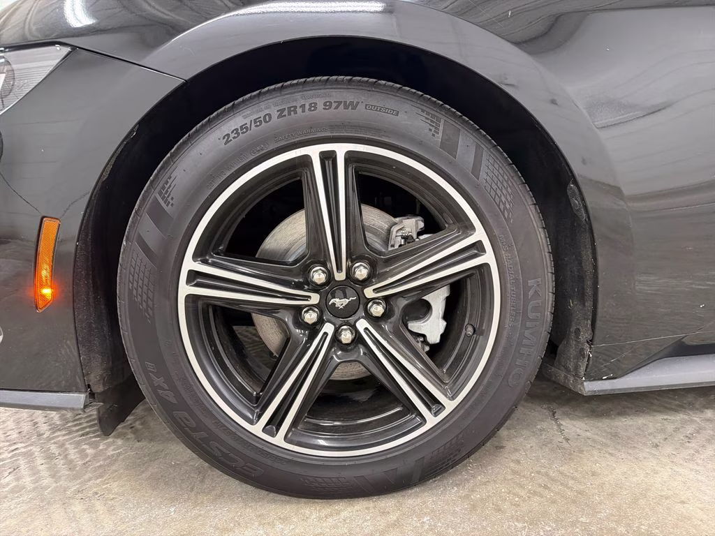 2024 Shadow Black Ford Mustang EcoBoost Premium RWD Convertible