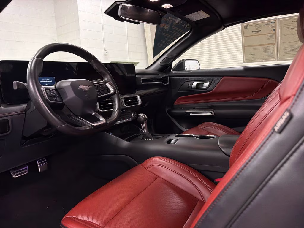 2024 Shadow Black Ford Mustang EcoBoost Premium RWD Convertible