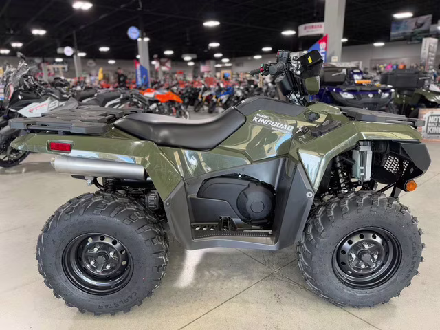 2025 GRN Suzuki KingQuad 750 AXi Power Steering ATV