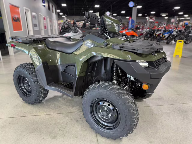 2025 GRN Suzuki KingQuad 750 AXi Power Steering ATV