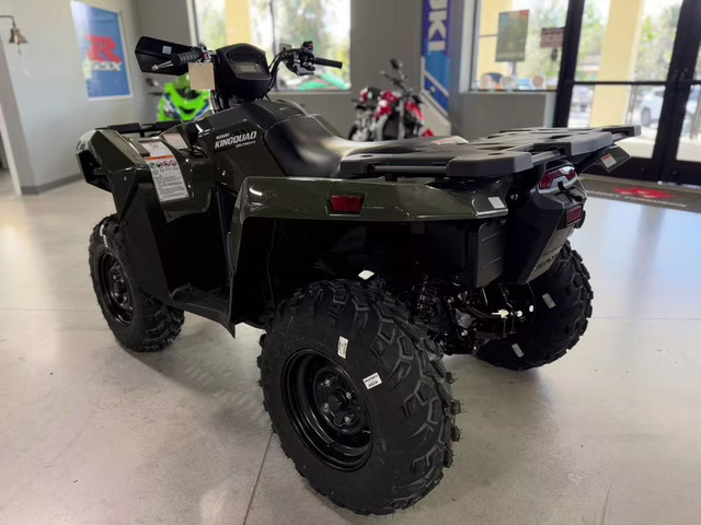 2025 GRN Suzuki KingQuad 750 AXi Power Steering ATV
