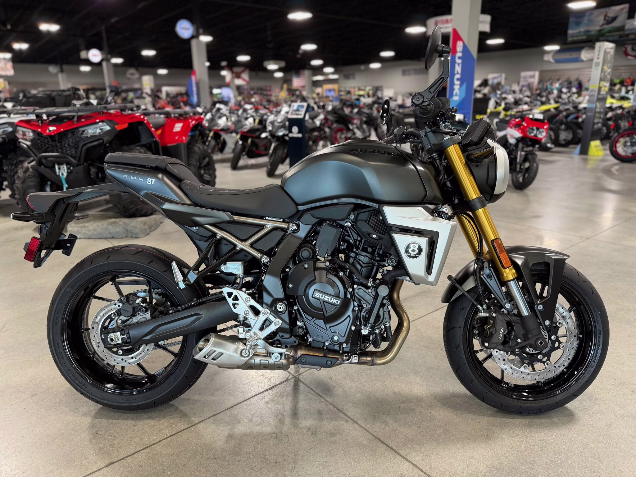 2026 Black Suzuki GSX 8T Motorcycle
