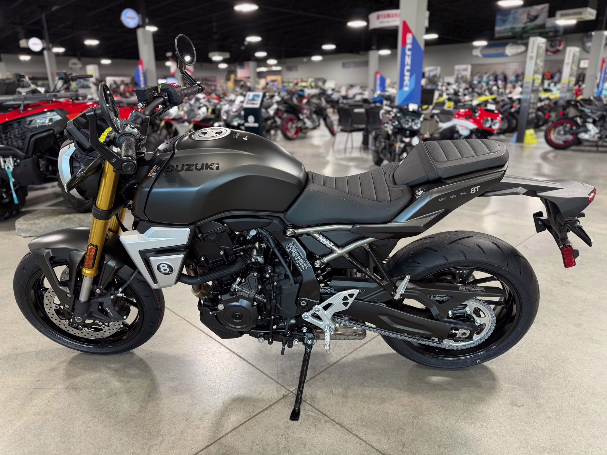 2026 Black Suzuki GSX 8T Motorcycle