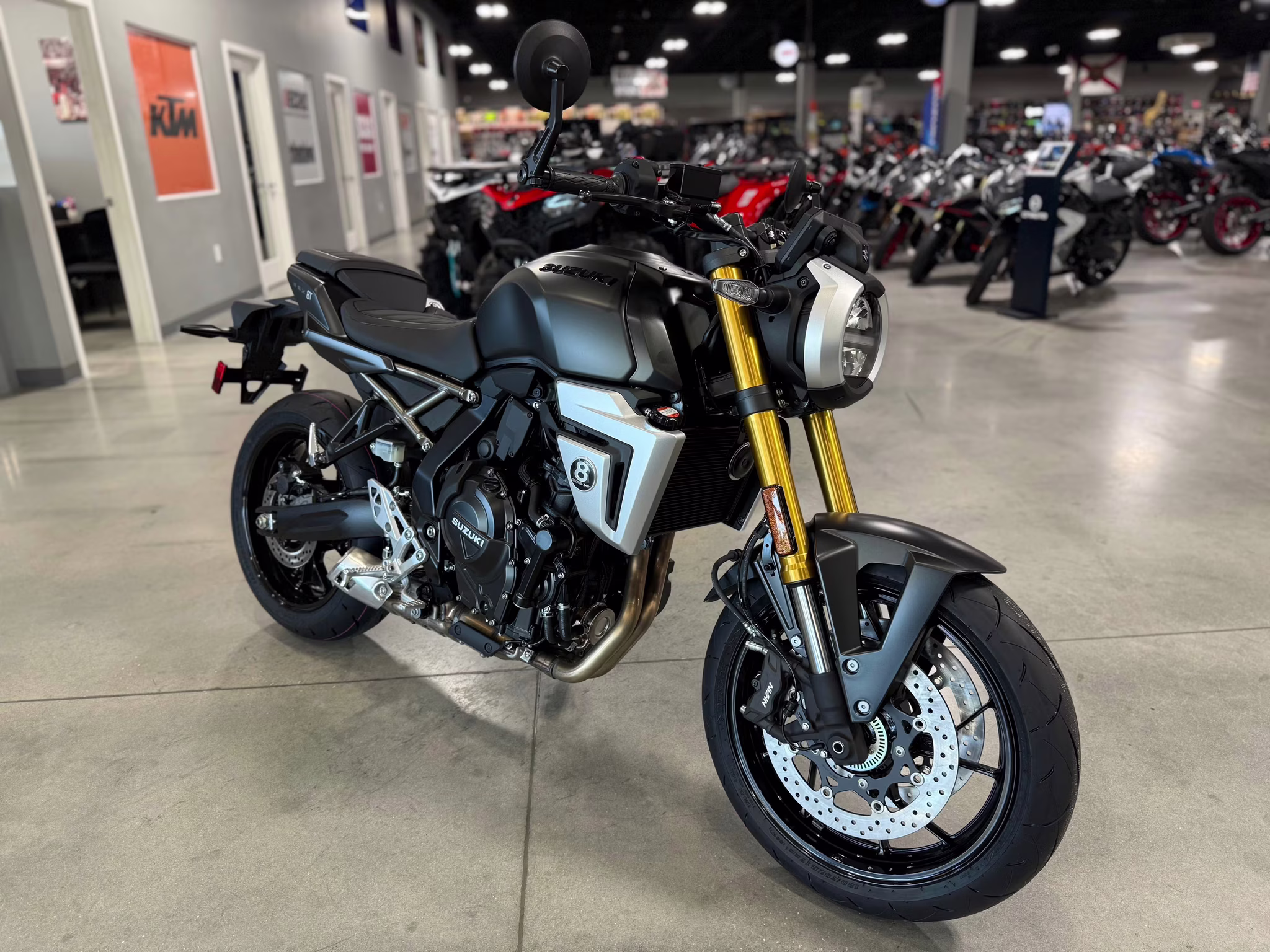 2026 Black Suzuki GSX 8T Motorcycle