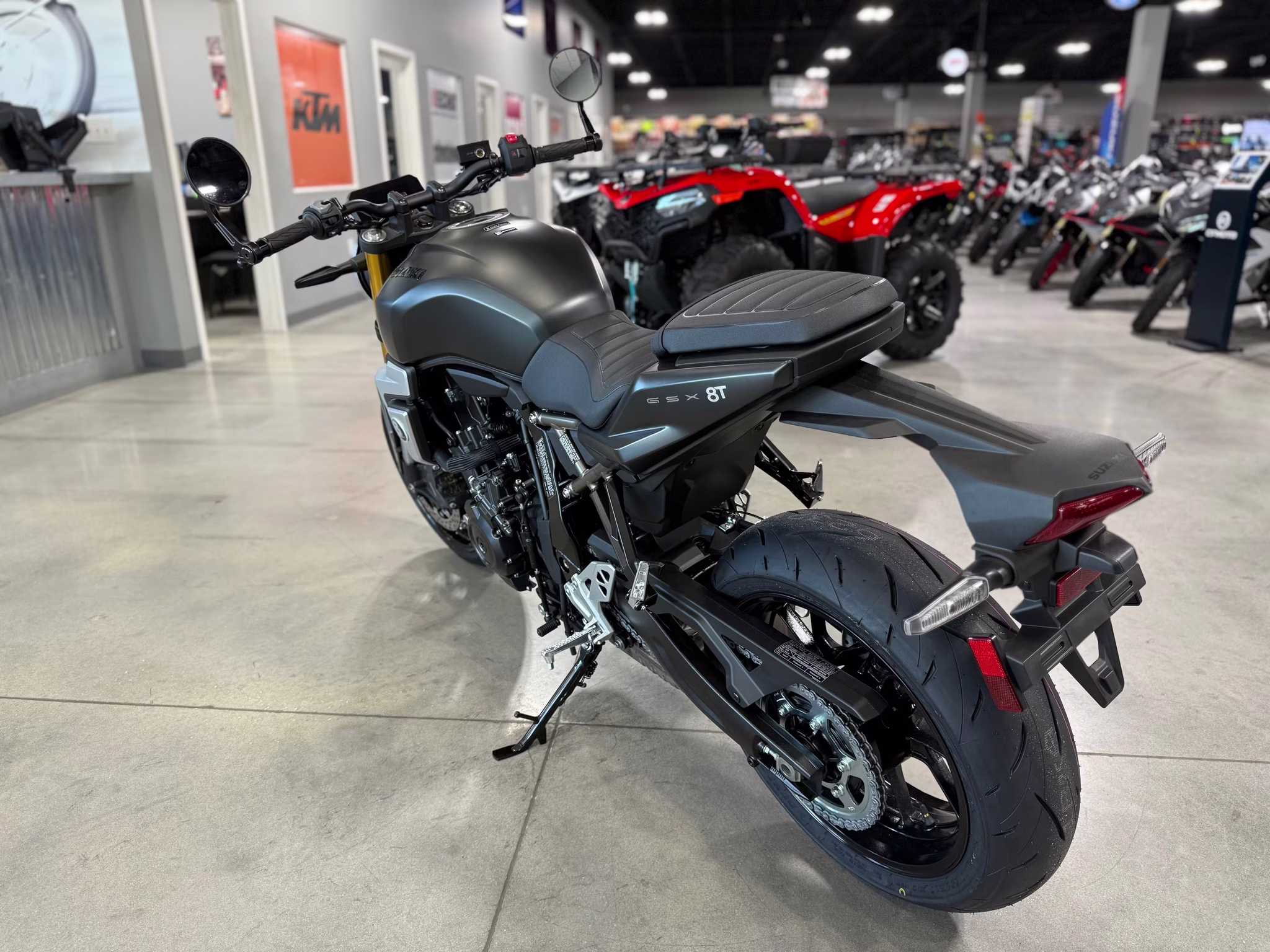 2026 Black Suzuki GSX 8T Motorcycle
