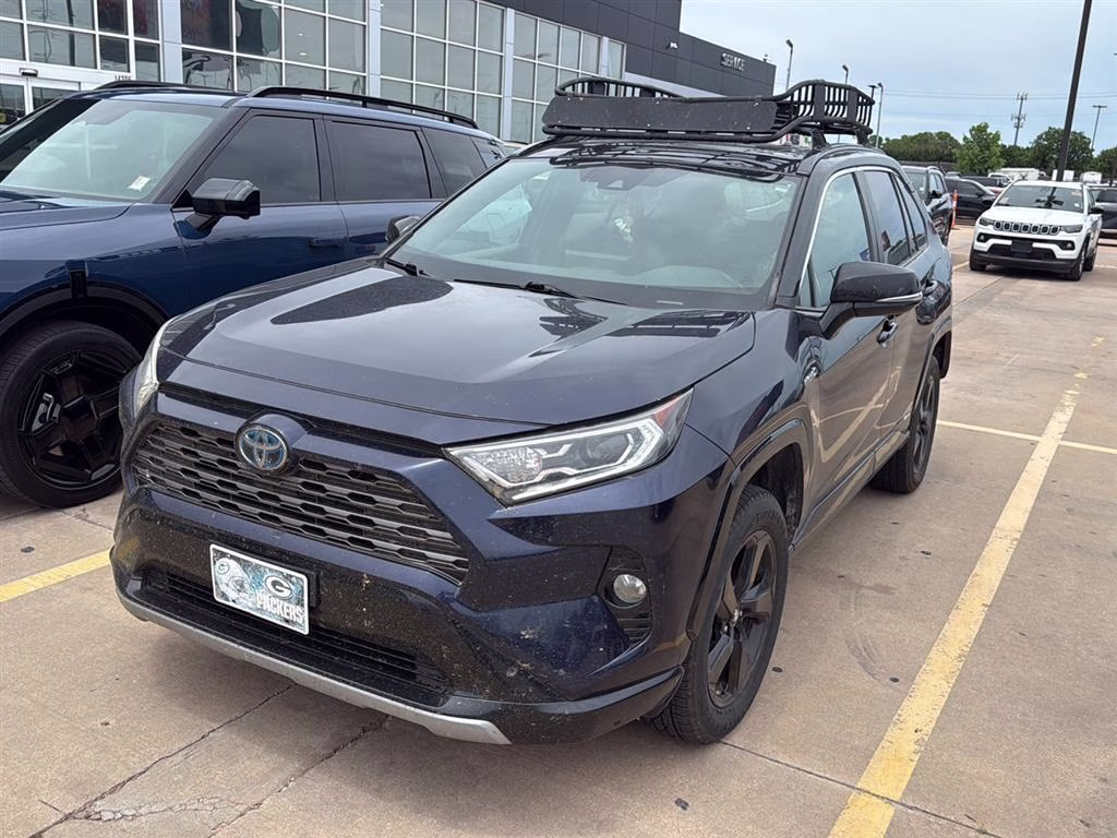 2019 Blueprint w/Black Roof Toyota RAV4 Hybrid XSE AWD SUV