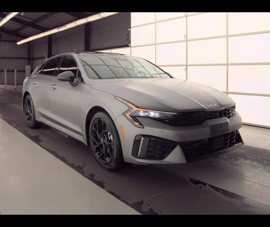 2026 Steel Matte Gray Kia K5 GT-Line FWD Sedan
