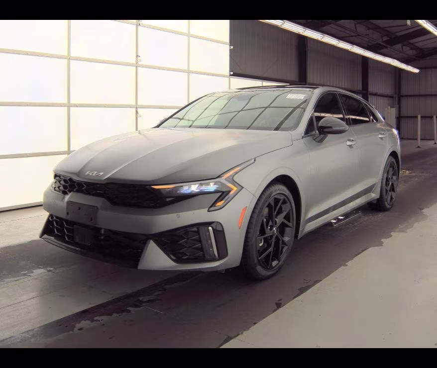 2026 Steel Matte Gray Kia K5 GT-Line FWD Sedan