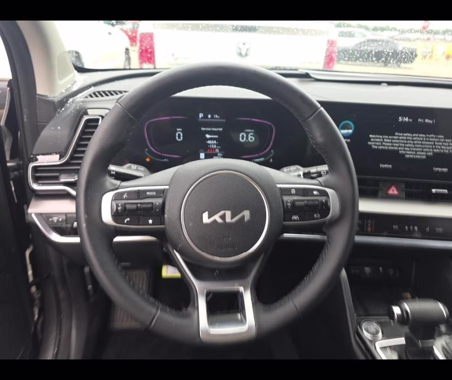 2024 Steel Gray Kia Sportage EX FWD SUV
