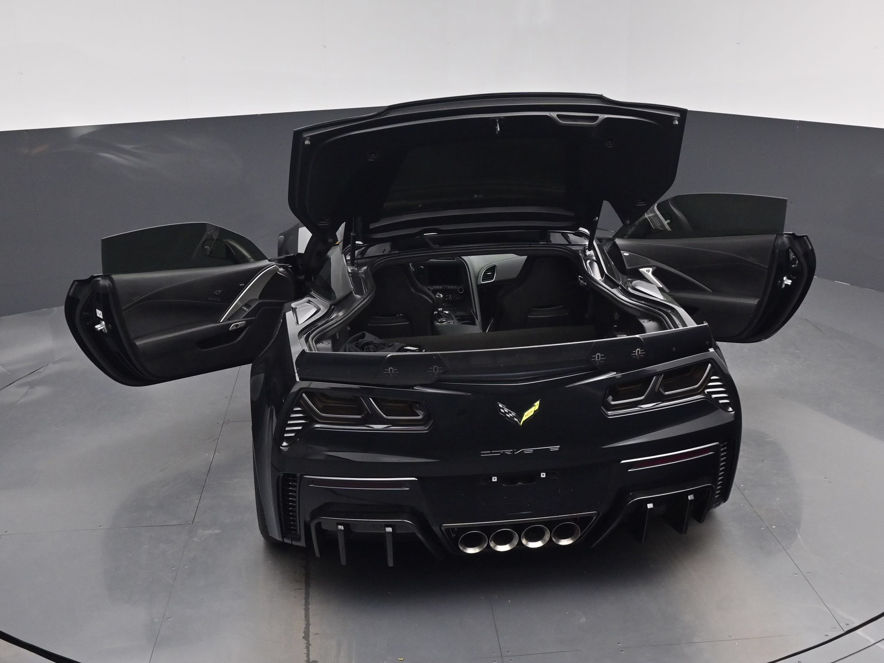 2015 Black Chevrolet Corvette Z06 RWD Coupe