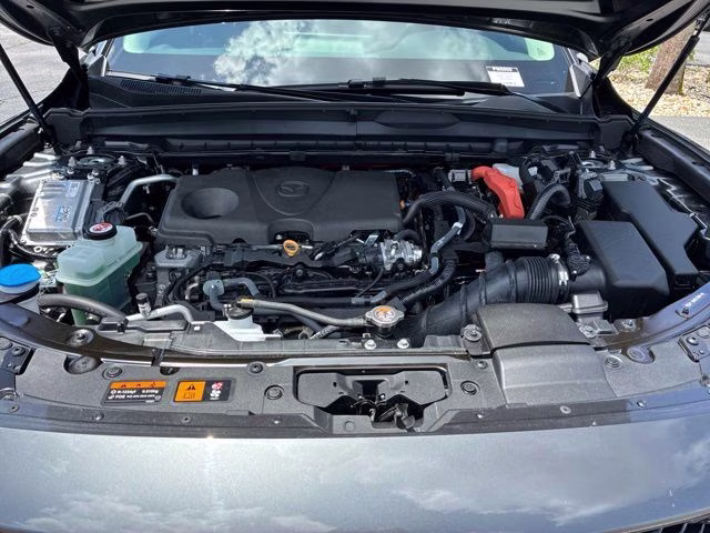2025 Machine Gray Metallic Mazda CX-50 Hybrid Premium AWD SUV