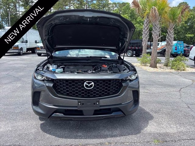 2025 Machine Gray Metallic Mazda CX-50 Hybrid Premium AWD SUV