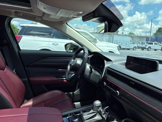 2025 Machine Gray Metallic Mazda CX-50 Hybrid Premium AWD SUV