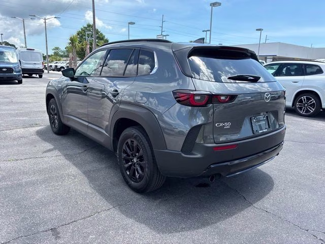 2025 Machine Gray Metallic Mazda CX-50 Hybrid Premium AWD SUV