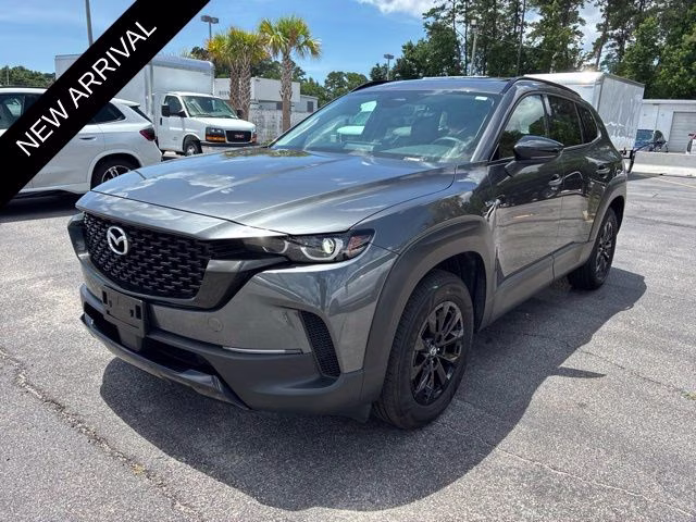 2025 Machine Gray Metallic Mazda CX-50 Hybrid Premium AWD SUV