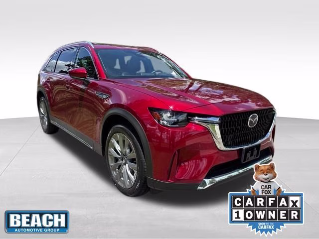 2025 Soul Red Crystal Metallic Mazda CX-90 3.3 Turbo Premium Plus AWD SUV