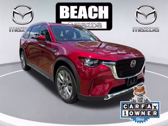 2025 Soul Red Crystal Metallic Mazda CX-90 3.3 Turbo Premium Plus AWD SUV