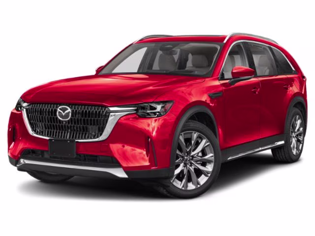 2025 Soul Red Crystal Metallic Mazda CX-90 3.3 Turbo Premium Plus AWD SUV