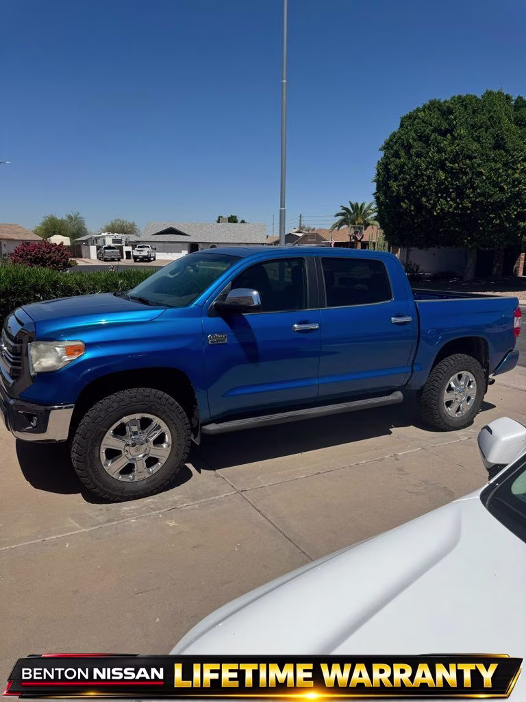 2016 Blazing Blue Toyota Tundra 1794 4X4 Truck