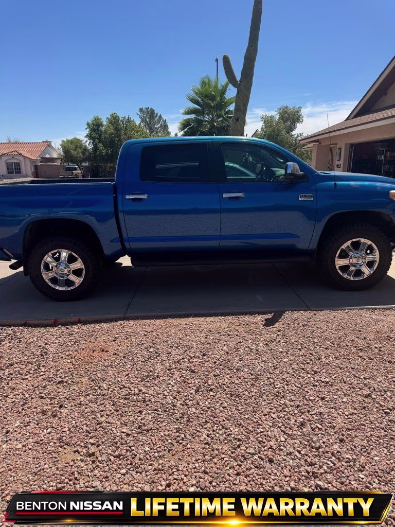 2016 Blazing Blue Toyota Tundra 1794 4X4 Truck