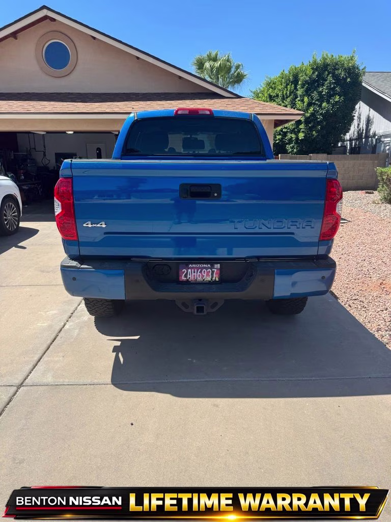 2016 Blazing Blue Toyota Tundra 1794 4X4 Truck