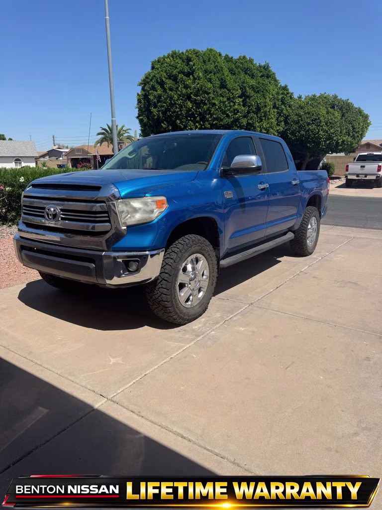 2016 Blazing Blue Toyota Tundra 1794 4X4 Truck