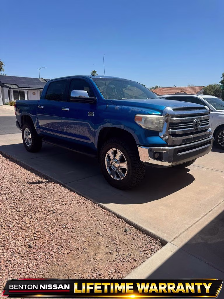 2016 Blazing Blue Toyota Tundra 1794 4X4 Truck